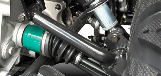 2x4 / 4x4, elektromosan kapcsolható meghajtás - Linhai 300 4x4 SR quad