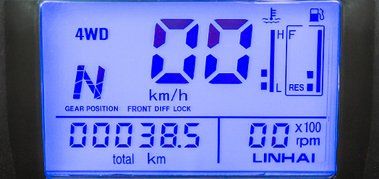 többfunkciós LCD kijelző