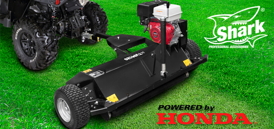 SHARK talajtakaró HONDA motorral