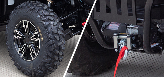 gazdag felszereltség